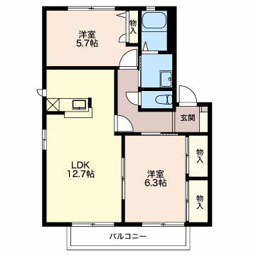 フォンティーヌ今泉A202-2