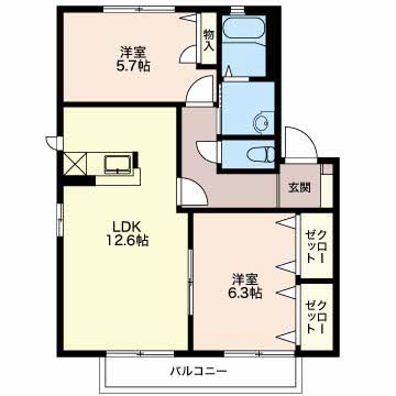 フォンティーヌ今泉A102-2