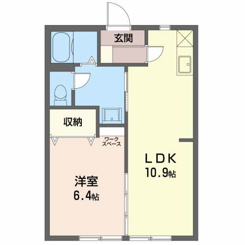 グリーンステージしんさかえ A102号-2