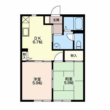 ディアス北村 C102号-2