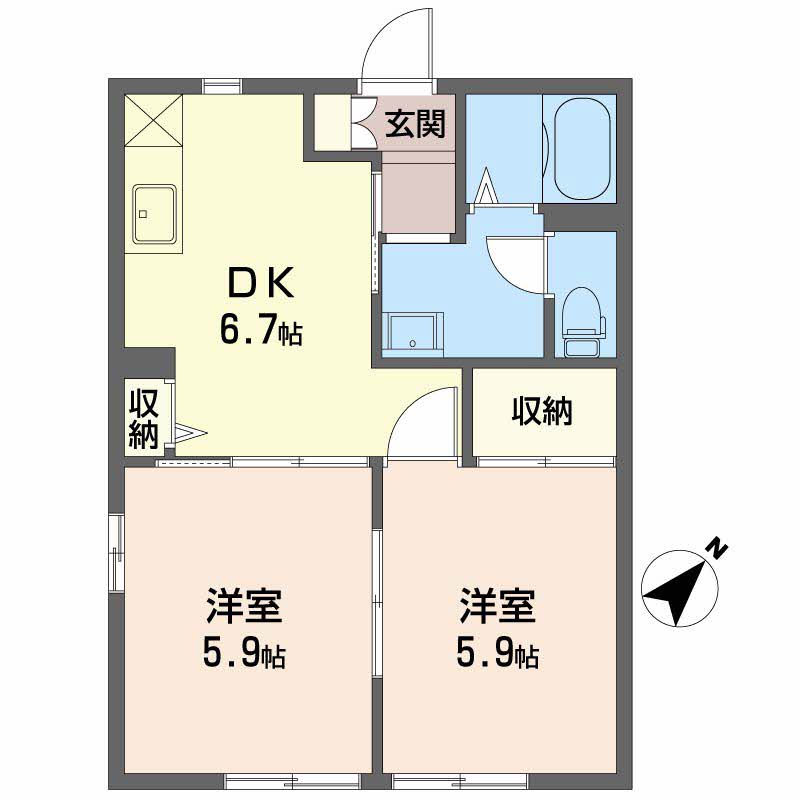 ディアス北村 C102号-2