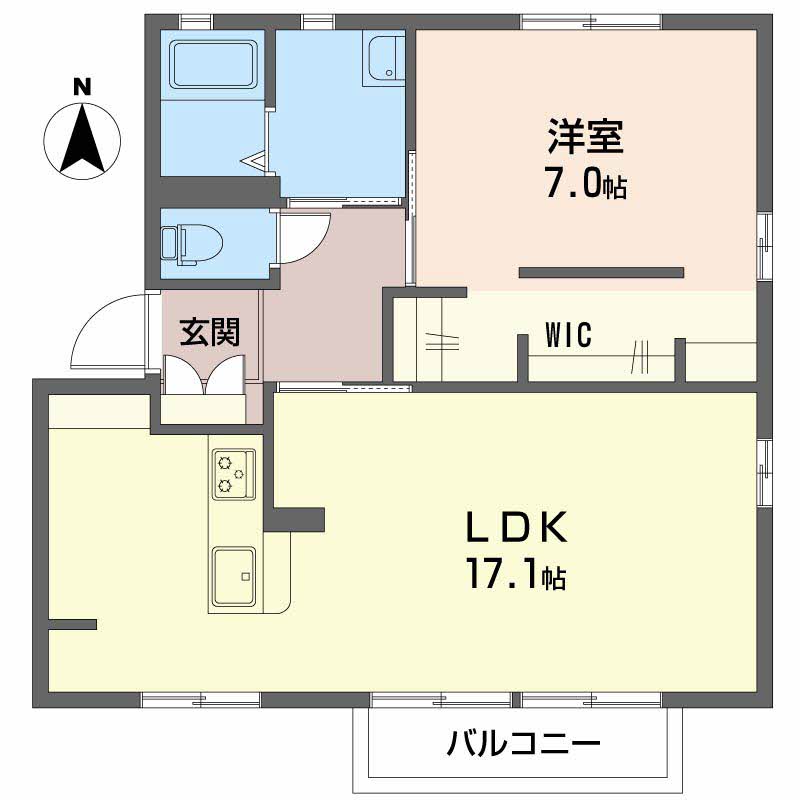 ディアス馬見塚 B101号-2