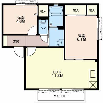 パレス－ａｉ B202号-16