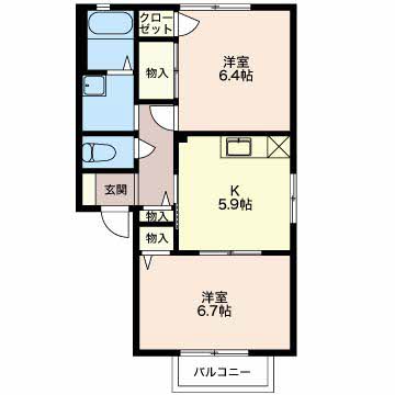 フォーレス中小田井 0101号-16