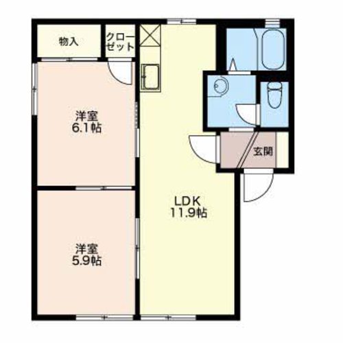 フォーレスこみどB102-2