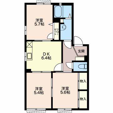 ヴィラセームズＡA102-2