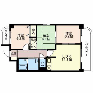 ベルドミール吉根 B101号-16