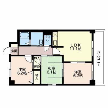 ベルドミール吉根 B302号-16