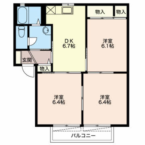 ペイサージュ稲熊 0202号-16