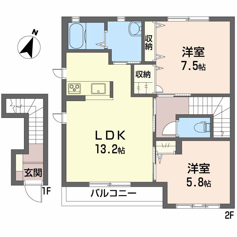 シャーメゾンＷＡＹＵA201-2