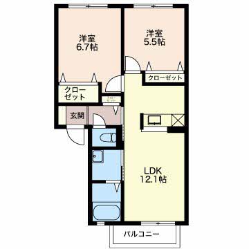 グレイスヒルズ A105号-16