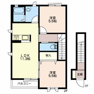 アバンサール岸町 0201号-16