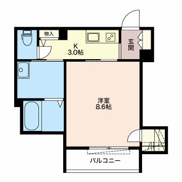 グランディール若水 0303号-3