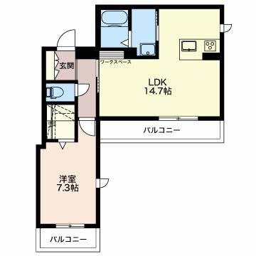 クレア元城 0402号-2