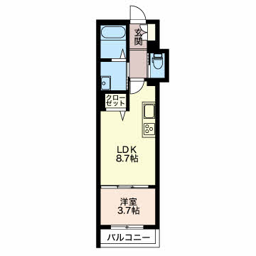 コンフォルト安田町 0102号-2