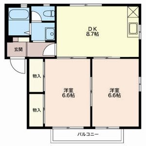 グリーンヒルズ C202号室