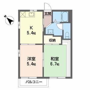 コーポケーアイ A203号室
