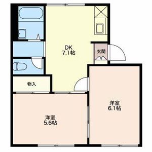 コーポ不二 B102号室