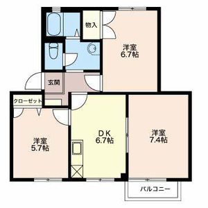 ガーデンタウン城所 C202号室