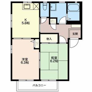 ヴィラ千原崎 D208号室