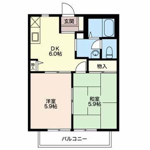 フレグランス小針 C202号室