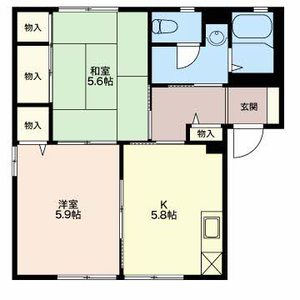 グリーンハイツ島立 B101号室