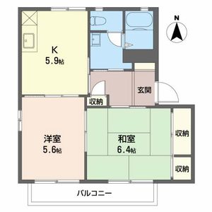 グリーンハイツ島立 C202号-3