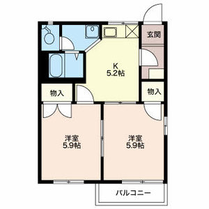 富貴原ハイツ D201号-15