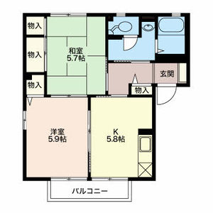 ルミエールひがの B101号-3