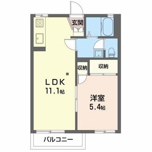 フレグランス上大沢 B101号室