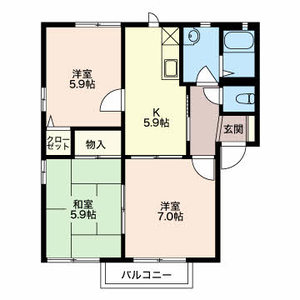 フォーレスＹＯＵ B201号室