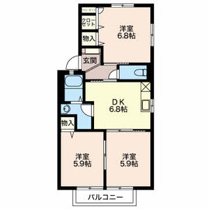 ドリーム A201号室