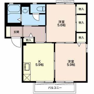 プラテアⅠ A201号室