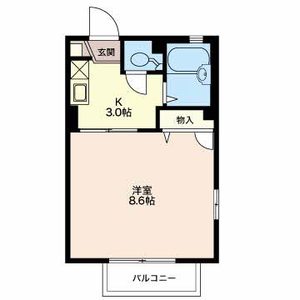ウエストコート N201号室