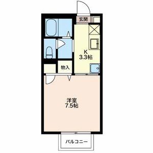 グリーンベールＫ２ 0103号室