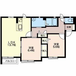 リブェール A203号室