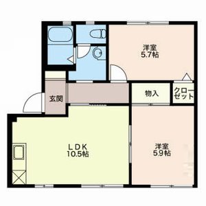 フォーレス森林公園 B101号室