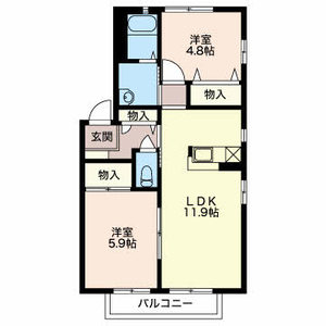 ハピネス大手１ A201号室