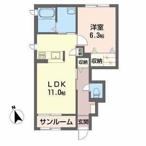 アドミラブール B106号室