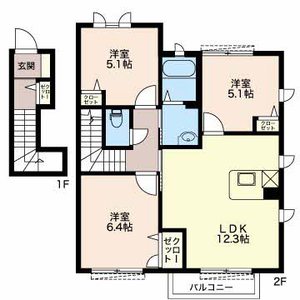 サンハイム北島 B202号室