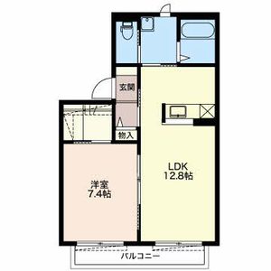 グリーンフィールド A202号室