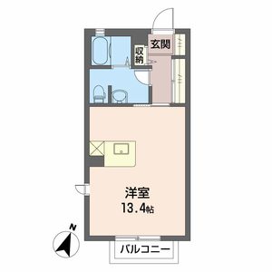 サンマツモトＣ 0201号室