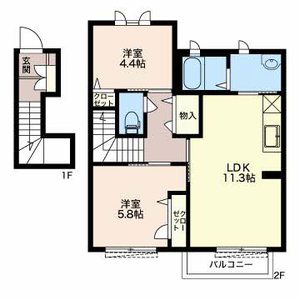 フォレスト二の岡 0202号室