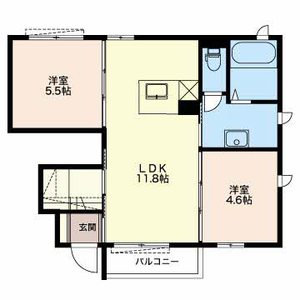 クラヴィエ　デュオ A102号室