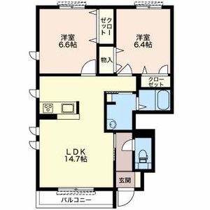 ベルクール A101号室