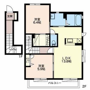 ユートピア東山 F201号室