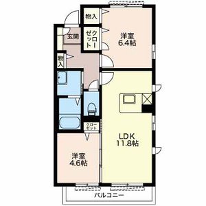 アンシャンテ A201号室