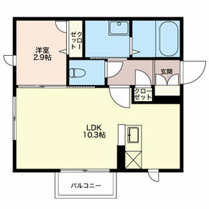 クラヴィエ A201号室