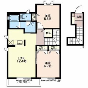 カサ　アヅール 000C号室