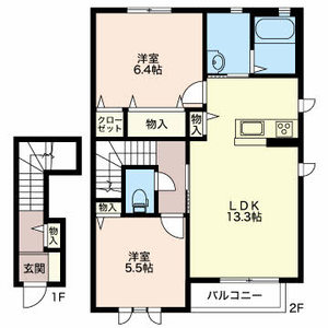 グリーンパストラル神子柴 A205号室